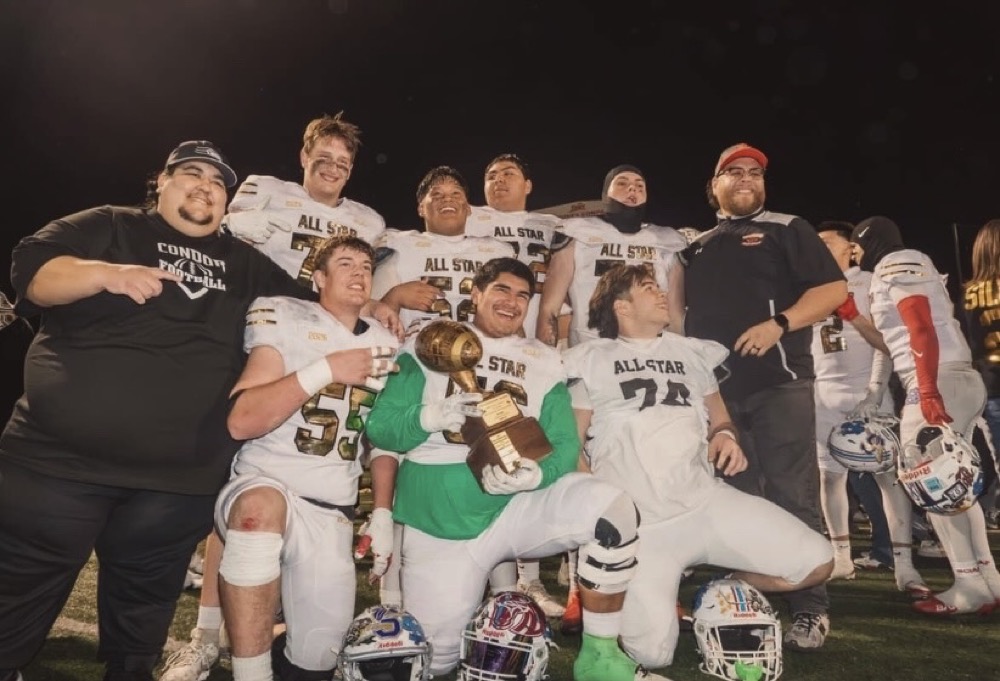 Monterey County All-Stars Classic trophy celebration